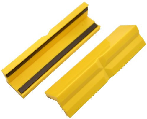 Ganasce GSR, 2 pezzi, ganasce per morsa, in plastica con ganasce magnetiche, ganasce di protezione per morsa macchina, accessori professionali per officina (150mm)