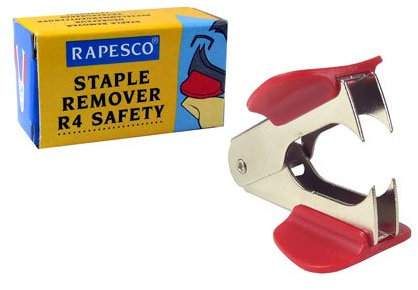 Rapesco Sicherheits-Heftklammernentferner R4 farbig sortiert