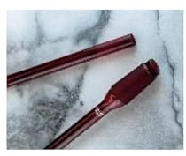 Corning Pyrex, attinica a condensatore con 24/40 standard taper interno guida, punta a goccia
