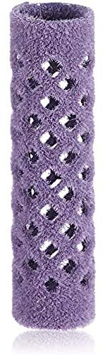 Efalock Professional Metallwickler beflockt, 15 mm, lila, (1 x 12 Stück)