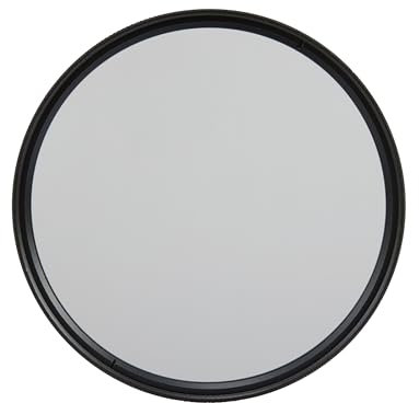 Amazon Basics 82 mm Circular Polarisations-Schutzfilter für tiefere Farben, Reduzierung von Blendung und Reflexionen, Mehrfach beschichtet, schützt vor Staub, Schmutz und Kratzern