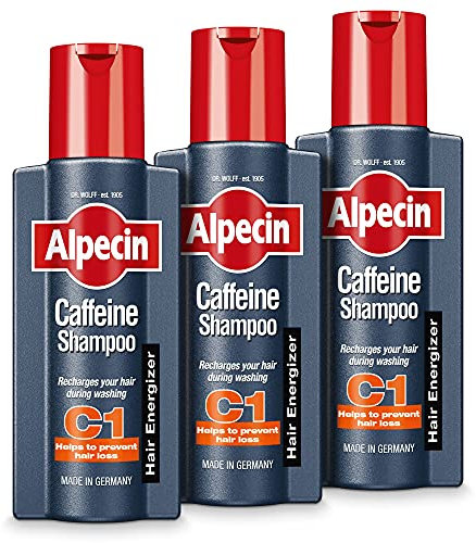 Alpecin Coffein Haar Shampoo 250 ml (Pack Of 3)