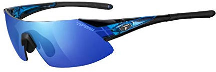 TIFOSI Unisex Adult Podium XC Crystal Clarion Blue Lens Sunglasses - Blue, One Size