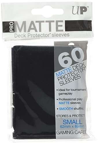 Ultra Pro 84021 Matte Card Sleeves (Pack of 60, Black)