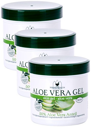 Herbamedicus Aloe Vera Gel - 3 x 250 ml