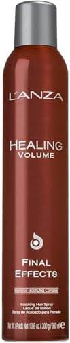 L'ANZA Heilungsvolumen Endeffekte Haarspray mit Starkem Halt (350 ml), Verleiht Feinem und Glattem Haar Glanz, Volumen und Dichte, Reich an Bambus-Bodifying-Komplex und Keratin, Volumen Spray