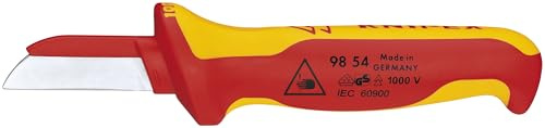 KNIPEX 98 54 SB 1,000V Insulated Cable Knife