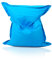 Kinzler S-10137/41 XXL Riesensitzsack, 140x180 cm, neue Styroporkügelchen, Sitzsack Outdoor Indoor, in vielen verschiedenen Farben, mit Innensack, türkis