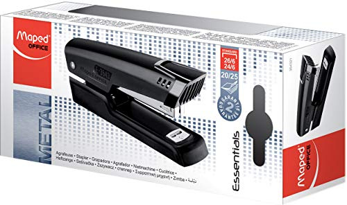 Maped Office Essentials Half Strip Metal Stapler (20 sheets)