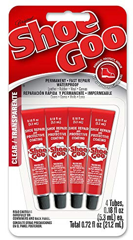 Shoegoo 5510110 Mini Adhesive (4 Pack), 0.18 fl. oz., Clear