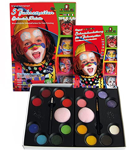 EULENSPIEGEL Schminkpaltette 5 Jahreszeiten 20 Teile