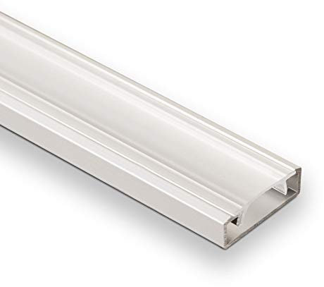 5 Stück SO-TECH® LED Profil-33 mit klarer Abdeckung je 2m für LED Streifen