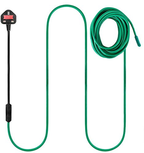 Elixir Gardens Low Energy Soil Warming Cables | 3m, 6m, 12m, 24m & 48m Lengths & Optional Thermostat for Heated Beds, Propagators, Seed Trays, Reptile Vivariums & Terrariums | 3m Cable