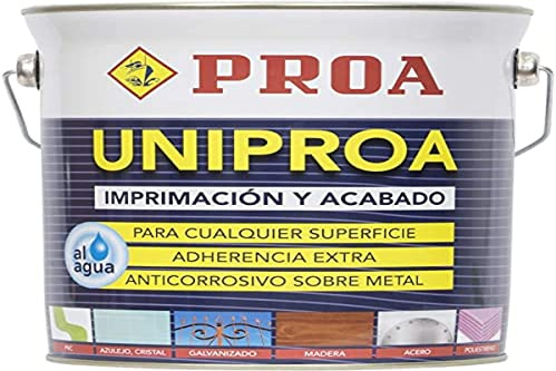 Uniproa al agua. Imprimación todoterreno, 4 L, Blanco