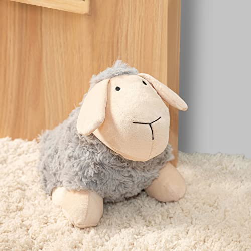 Marwood Cute Door Stopper Decorative Door Stops for Home and Office, Sheep Weighted Interior Doorstop Fabric Stuffed Animal Door Stopper Floor Decorative