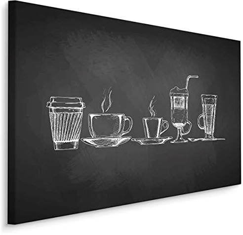 Muralo Cuadro Café, Dibujo - 40x30 cm