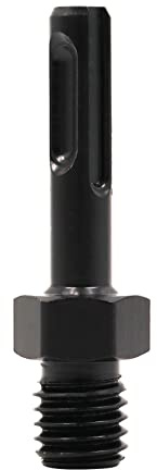 BRSCHNITT Core Drill Bit Adapter M14 Male Thread to SDS Plus Shank for Diamond Hammer Power Drill