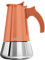 The London Sip Stainless Steel Induction Stovetop Espresso Maker - Make Cafe Quality Italian Style Coffee at Home with This Premium Moka Pot in Modern Chrome Company. (Copper, 6 Cup)