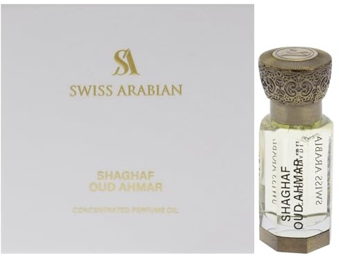 SA SWISS ARABIAN Shaghaf Oud AHMAR konzentriertes Parfüm Öl | 12ml | Original Duft aus Dubai