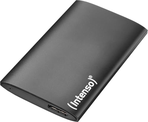 Intenso Externe SSD Premium 500GB, USB 3.2 Gen 1x1 Alu schwarz