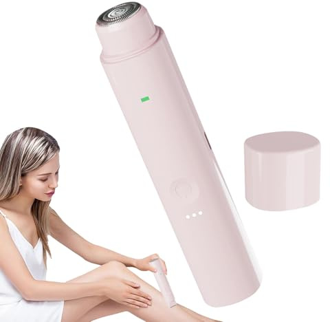 Elettrici per Donne Rasoio 2 in 1 Donne - Pericolo Multifunzionale Epilatore Portatile Ricaricabile USB per Uso Umido/Asciutto Viso Ascelle, Pi