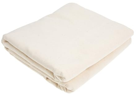 Homoyoyo Telo Protettivo in Cotone 160x400 Cm per Pavimenti e Mobili, Lavabile e Riutilizzabile, Telo Coprivernice Resistente per Pittura, Fai da Te e Ristrutturazioni Domestiche