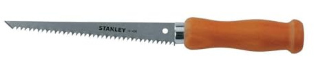 STANLEY Hand Saw, Jab Saw, Wood Handle, 6-Inch (15-206)