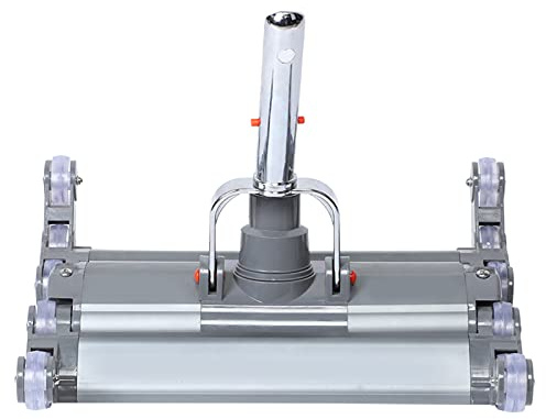 Tête Aspirateur Piscine, 360 Degrés Alliage D'aluminium Aspirateur Piscine Tête D'aspirateur, pour Nettoyer La Saleté, Les Débris, La Poussière dans La Piscine