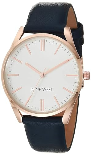 Nine West Women's Strap Watch Blue