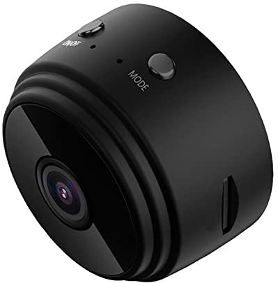 EUROXANTY Mini cámara de vigilancia | Cámara de Seguridad | Cámara con visión Nocturna | Cámara Interior-Exterior | Cámara espía | 720 HD