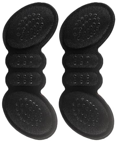 Almohadilla para talón para zapatos – Cojín antidesgaste, plantillas de apoyo cómodo para zapatos de mujer | 1 par de almohadillas para el talón para paseos, desplazamientos diarios, compras