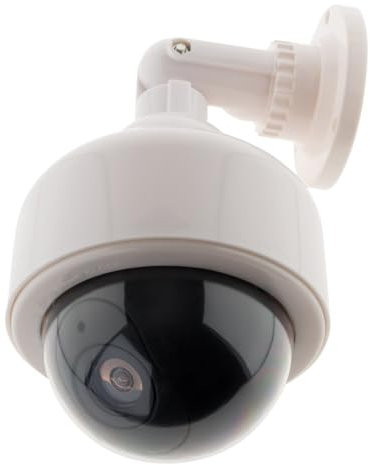 Caméra de Surveillance extérieure factice avec LED - Otio
