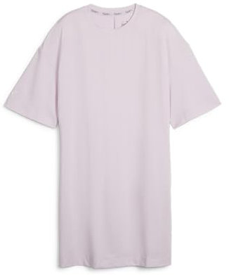 PUMA Damen Modest Activewear Oversized T-Shirt, Grape Mist, XS EU