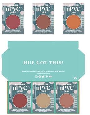 Rust-Oleum uPVC Paint in Satin Finish – Fiery Shades Tester Box