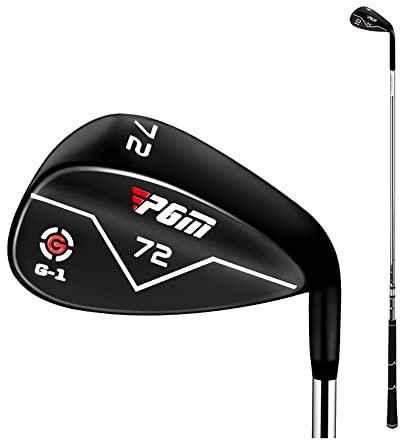 XMWOEIX Premium Lob Wedge per Uomo e Donna Golf Sand Wedge - Wedge da Golf con Loft Alto 72D con Bunker Strutturato CNC per tiri migliorati