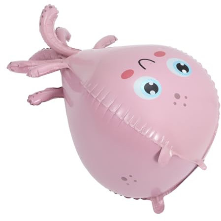 KOMBIUDA Octopus Folienballon Jungen und Mädchen Partydekoration Aufblasbare Aluminiumfolienballons