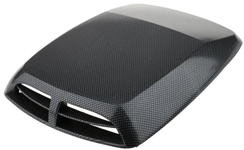 Presa D'aria Del Cofano Compatibile Con SUV Per Pickup Per Camion Per Rimorchio 1 Pz. Auto Decorativa Flusso D'aria Aspirazione Turbo Cofano Cofano Griglia Ventilazione Copertura 12,8x9,8x2 Pollici