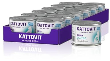 Kattovit Dose Feline Diet Gastro Ente 185g (Menge: 12 je Bestelleinheit)