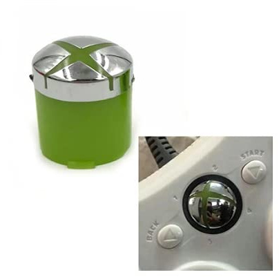 Home Button Start Return Back Repair Part Replacement for Microsoft Xbox 360 Switch Power Guide Logo Key Gamepad Controller