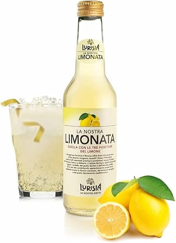 Lurisia LIMONATA con estratto delle tre fioriture del limone LIMONADE mit Extrakt aus den drei Zitronenblüten 24 x 275ml
