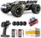 DEERC Ferngesteuertes Autos Bürstenlose, 80 KM/H Hochgeschwindigkeits, 1:14 Wasserdichtes RC Autos, 2 Lipo Batterien 40 Minuten, 4 WD All Terrain Offroad RC Truggy RC Truck für Erwachsene & Jungen