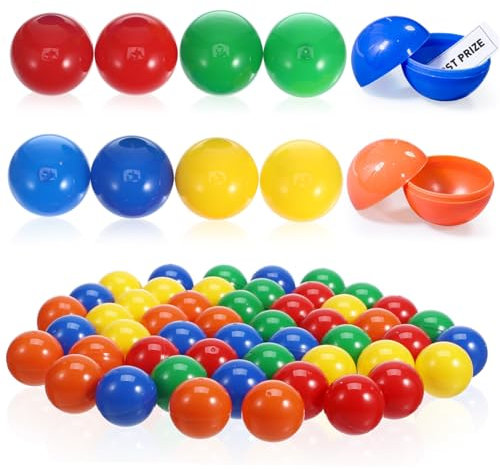 GETAJGHSD 150 STK Lotteriekugel Bingo-Ball-Maschine Verlosung Von Bällen Bälle Für Die Heimparty Pongbälle Spielzeug-Telefon Bolas Jumbo Glückskugeln Partyspielbälle Aktivitätsbälle Plastik