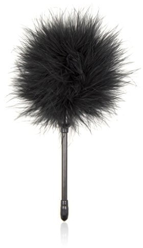 boowhol Mujer Hombre kitzler látigo Remo Erotik Muelle fesseln S & M Sex juguete streichelfreund flogger de 18 cm, negro