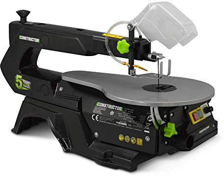 Scie à chantourner 120 W avec vitesse variable - Longueur de lame 127mm - Constructor