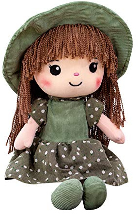 Surakey Poupée de chiffon princesse en peluche de conte de fées, 40 cm