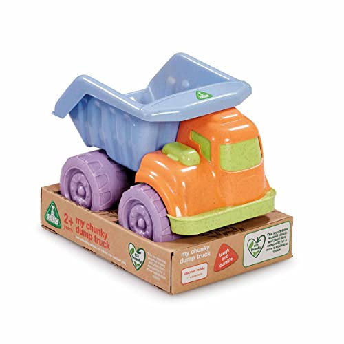Early Learning Centre Eco Friendly My Chunky Dump Truck For Children From 2 Years ELC Truck Toy Push Along Toy Toddler Kids Toy Dumper Truck Toy Early Learning Centre Toys Toy Dump Truck Bin Truck Toy