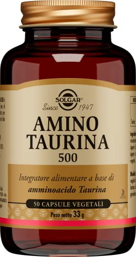Solgar Amino Taurina 500, Capsula
