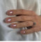 MouyouGlow Press on Nails Kurz,Square Rosa Glaze Einfarbige Fake Nails Kunstnägel mit Nagelkleber,Pink Solid Künstliche Fingernägel