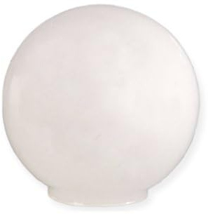 Tulipa de cristal bola opal de 11cm boca de 5cm