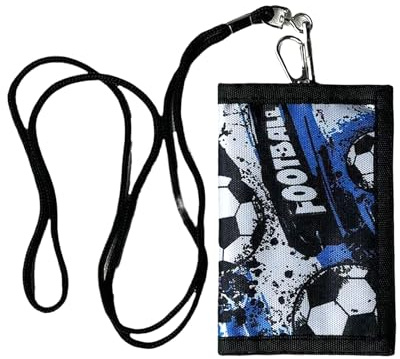 Minging Cartera Niño Billetero Infantil Juvenil con Cordón Monedero de Lona Delgada - Billetera Adolescente
